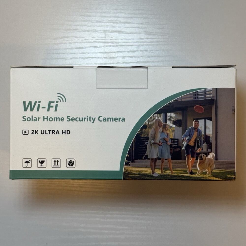 HAOSTEOER DF320 Wi-Fi Solar 2K IP Security Camera Full Color Night Vision 2-Way